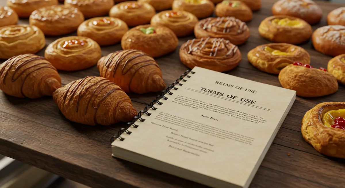 Organized cooking setup illustrating clear terms and usability.