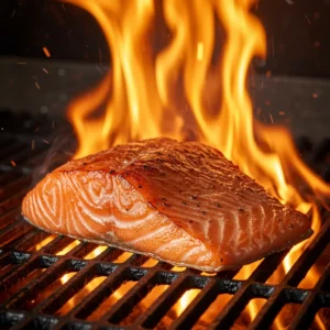 Broiling salmon for crispy skin and charred veggies