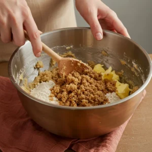 Combining dark brown sugar with reverse-creamed cookie base